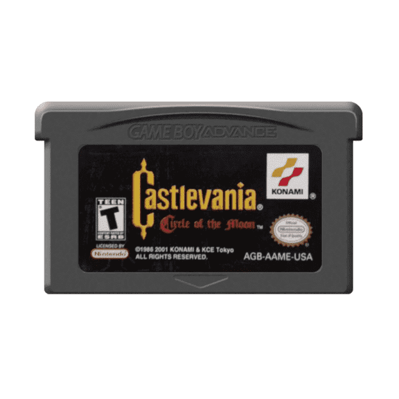 Castlevania: Circle of the Moon North America Version, Game Boy Advance Cartridges