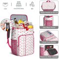 thumbnail image 2 of Sweet Cherry Pattern Insulated Backpack Cooler, Leakproof Lunch Bag for Picnic, Road Trips, and BBQ, 2 of 5