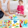 thumbnail image 4 of HCBY Kids Educational Wooden Puzzle Toy, 6.5" Shape Sorter for Number & Object Cognition, Non-Toxic & Safe for Ages 3+, 4 of 5