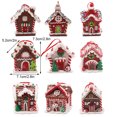 thumbnail image 1 of Baohd Christmas Tree House Ornaments Interesting Festival Pendant Battery-powered Hanging Decor Party Supplies Scene Layout Accessory Type 7, 1 of 8