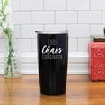 thumbnail image 2 of Chief Chaos Coordinator Glossy Black 20 Ounce Stainless Steel Travel Tumbler Mug with Lid, 2 of 7