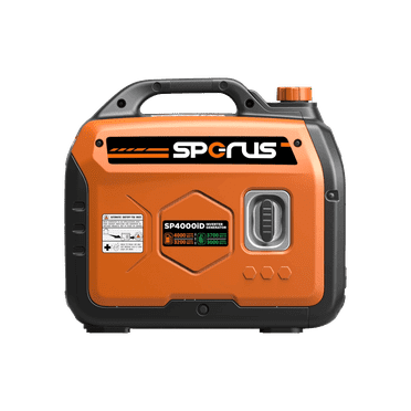 SPERUS Dual Fuel 4000W Portable Inverter Generator with Super-quiet & Parallel Capability, RV-Ready, EPA Compliant, RV Ready, Small for Backup Home Use & Camping