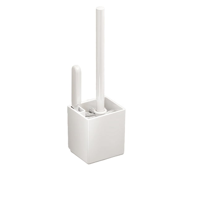 Birdeem Brosse pour Cuvette de Toilette et avec 2 Types de Brosse Brosse Rigide + Brosse pour Fentes Brosse pour Cuvette de Toilette Nettoie Chaque Coin de la Toilette