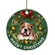thumbnail image 2 of Navidad divertida decoración Navidad perro patrón colgante árbol de Navidad adornos Wmkox8yii fhajkh5065, 2 of 2
