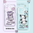 thumbnail image 2 of Kuromi Pachacco Cinnamoroll Soft Case for iPhone 14 Pro Max 13 12 Mini 11 Pro XR XS X 8 7 6 6S Plus SE 2020 Hello Kitty Cover, 2 of 5