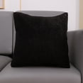 thumbnail image 1 of Yidarton 45*45CM Teddy Plush Pillow Case Plush Waist Pillow Case Black, 1 of 6