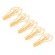 thumbnail image 1 of 100 Piezas Lindos Clips De Papel, Apariencia Exquisita, Clips De Papel Metálico Luz Adecuado Portátil Para La Clasificación De Documentos Con Forma De Bombilla, 1 of 7