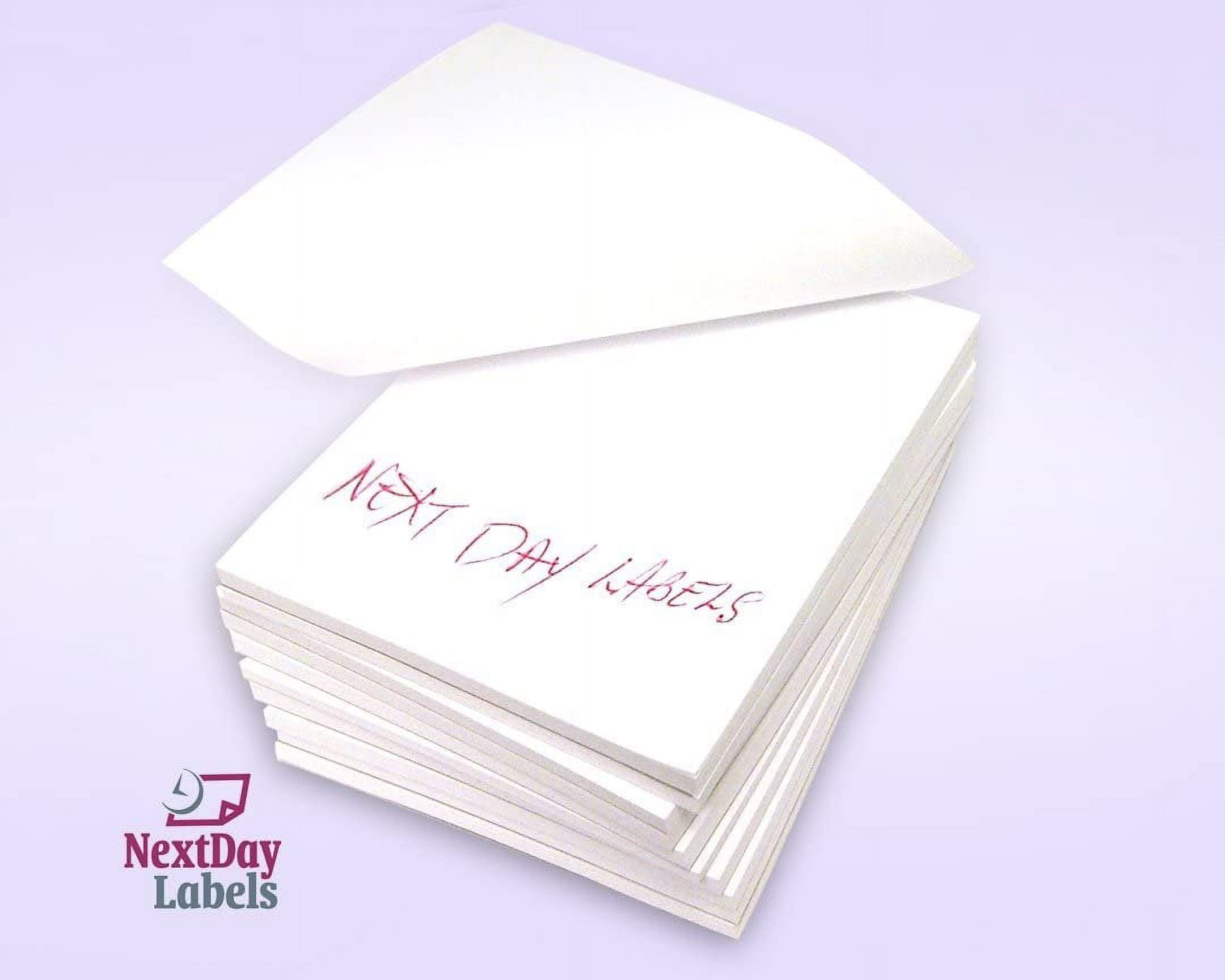 Memo Pads - Note Pads - Scratch Pads - Writing Pads - 10 Pads with 50 Sheets in Each Pad 5.5 x 8.5 inches