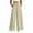 *Beige, variant on VBVC Women's Cotton Linen Palazzo Pants , Drawstring Wide Leg Trousers For Women , Ladies' Fall Summer Pleated Pants with Pockets, *White , Large