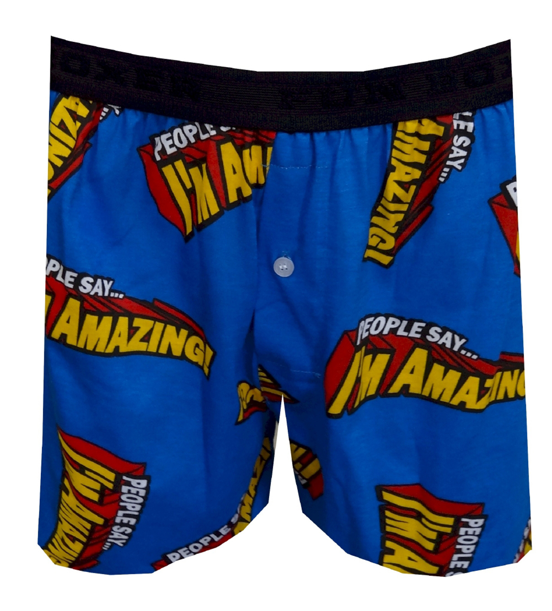 Fun Apparel People Say I'm Amazing Boxer Shorts For Men