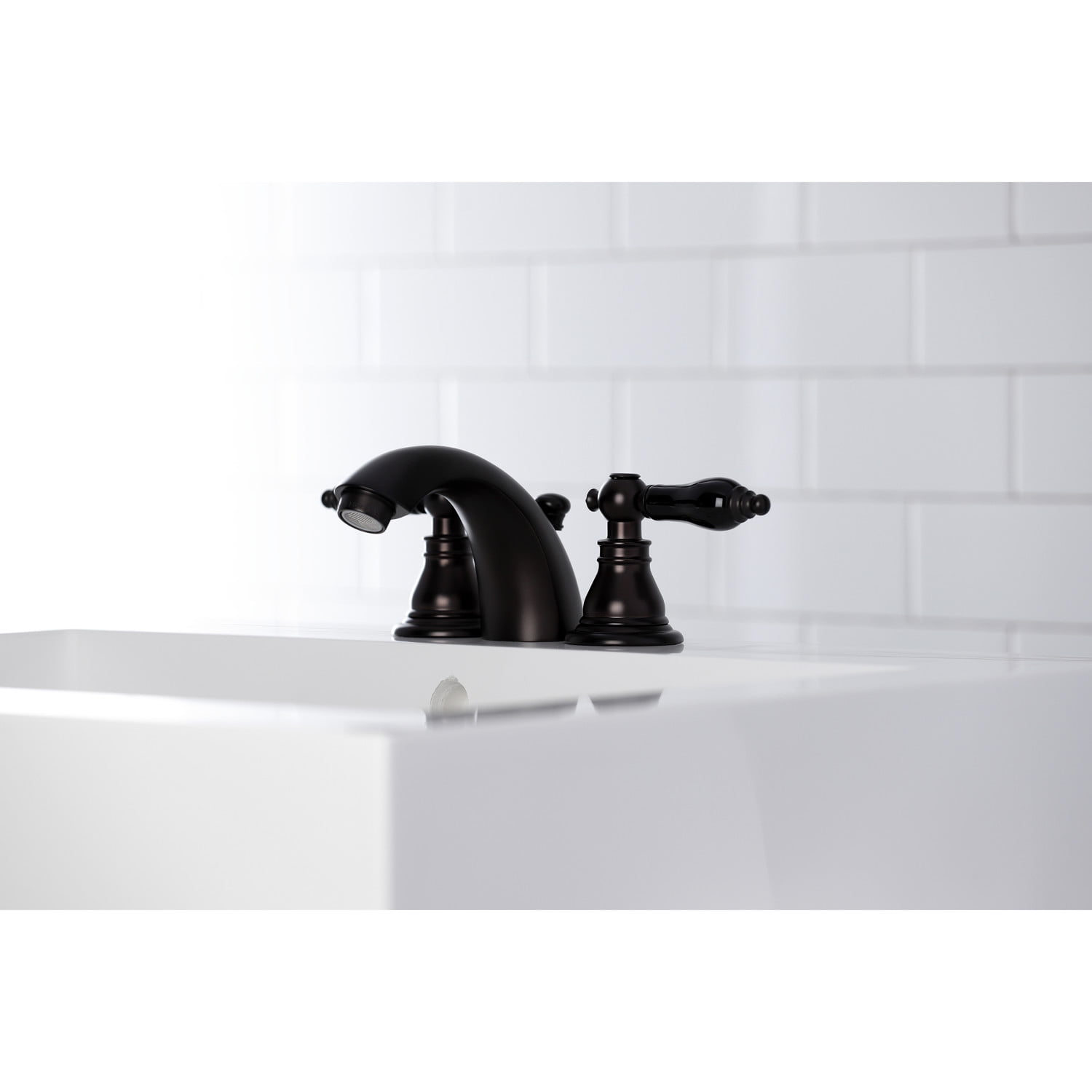 Kingston Brass KB955AKL Duchess Mini-Widespread Bathroom Faucet, Oil Rubbed Bronze