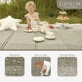 thumbnail image 6 of Evolur CozyCush Reversible Non-Toxic Baby Kids Playmat, Ombre, 6 of 14
