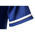 thumbnail image 6 of Laqbezok Men's Classic Baseball Jersey Shirt, Short Sleeve Button Down Sporty Top, Casual Hip Hop Streetwear Tee with Contrast Piping, 6 of 10