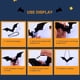 thumbnail image 3 of Luces Ventana Halloween Ventanas 3 Piezas Funciona Con Pilas (J), 3 of 9