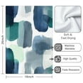 thumbnail image 3 of 2 Pcs Funny Kitchen Towels,Blue and Grey Abstract Art Artwork Microfiber Dish Towels,Kitchen Tea Towels,Kitchen Towel Set (18" X 26"), 3 of 3