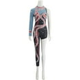 thumbnail image 2 of Women Sexy Multicolor One-legged Jumpsuit Halloween Costume, 2 of 7