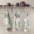 thumbnail image 5 of GZHJMY Soft Absorbent Reusable Kitchen Towels, Set of 6|28x18 in, Elegant Flowers Dining Kitchen Living Room Tea Towels Dish Towels Decorative Towels, 5 of 7