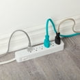 thumbnail image 2 of Globe Electric 6-ft White Power Strip with 6 Outlets, 2 of 5