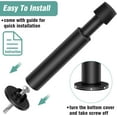 thumbnail image 6 of KOLAKO Door Stopper, Door Stops for Wall, Spring Doorstop, Black Door Holder with Rubber Bumper, 4.4 inch, 1 Pack, 6 of 8