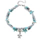 thumbnail image 2 of Tobilleras para mujer, tobilleras con personalidad para mujer, tobilleras con estrellas y perlas, joyería para mujer, regalo, tobillera de moda., 2 of 5