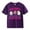 Purple, variant on XXWXYD School Season Girls Fashion Girls and Boys Casual Short Sleeved T Shirt 100 Days Of School Opening 100 Days Anniversary Personality Loose Short Sleeved (2-3 Years,AG)
