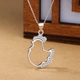 thumbnail image 3 of Shengyu Unisex Chain Necklace Charming And Stylish Addition Silver Affordable Pendant 1Set, 3 of 6