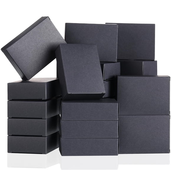Gersoniel 200 Pcs Kraft Soap Boxes Packaging for Homemade Soap No Window, Empty Soap Boxes Soap Making Supplies for Party Favor Treats Wrapping Packa