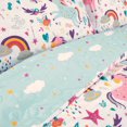 thumbnail image 4 of Lush Decor Unicorn Heart Quilt White/Multi 5PC Set Full/Queen, 4 of 7