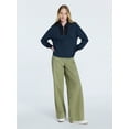 thumbnail image 2 of Free Assembly Women's and Women's Plus Patch Pocket Wide Leg Pants, 30”, 32” and 34” Inseam, Sizes XS-4X, 2 of 5