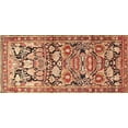 thumbnail image 1 of Ahgly Company Indoor Rectangle Traditional Sand Brown Persian Area Rugs, 7' x 9', 1 of 6
