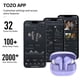 thumbnail image 5 of Auriculares inalámbricos TOZO E2 AI Call Noise Cancelation 30H, 5 of 9