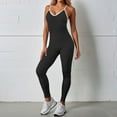 thumbnail image 2 of Womens Leggings High Waisted Skinny Gym Activewear Jumpsuit Stretchy Sports Tummy Control Athletic Yoga Pants, 2 of 7