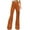 Orange, variant on Susanny Junior Girls Corduroy Pants Flare Wide Leg High Waist Bell Bottoms Sweatpants Casual Vintage Ladies Long Pants Brown 3XL