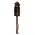thumbnail image 2 of 1 cepillo redondo para el cabello con mango de madera natural, . 23 x 11 x 19 centímetros Colcomx Cepillo de peine redondo para el cabello, 2 of 6
