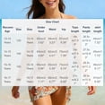thumbnail image 3 of Agkizg Girls Two Piece Swimsuit Set with Chest Pad Mesh Detail Print Swimwear for Kids Youth Teens Beach Swimming, 3 of 4