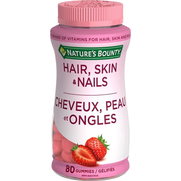 Nature's Bounty Hair, Skin, Nails Gummies with Biotin