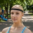 thumbnail image 2 of Unique Bargains 1 Pc Perspiration-Wicking Headband for Yoga Black, 2 of 6
