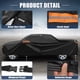 thumbnail image 3 of Cubierta de coche Unique Bargains 210D-PU Oxford, impermeable y a prueba de viento para Hyundai Santa Cruz, 3 of 5
