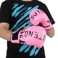 thumbnail image 4 of Gants de Kickboxing, Support de Poignet Résistance à l'Usure et à la Déchirure des Trous de Ventilation Formés Gants de Boxe Intérieure pour l'Entraînement, 4 of 8