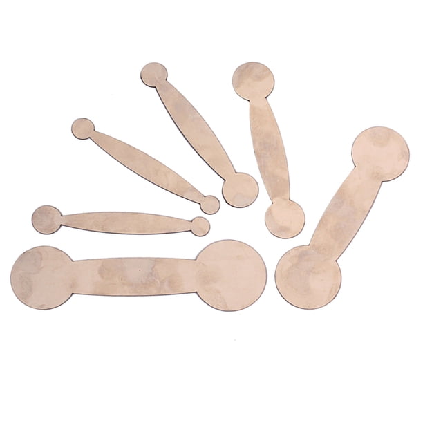 Advancent Juego de 6 cojines para clarinete, herramientas de viento de madera, herramienta de nivelación de presión inoxidable, mantenimiento de Accesorios para instrumentos musicales Advancent OD024894-00