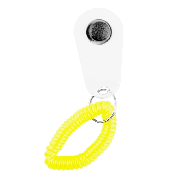 Pet Training Clicker With Finger Ring, Interactive Squeaky Dog Training Clicker Ring Durable Lightweight Dog Clicker Training Kit For Dogs Cats Behavioral Training