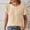 Beige, variant on Women's Tops V Neck T Shirts for Women Cotton Blouses for Women Plus Size Short Sleeve Shirts for Women Basic order again my orders
