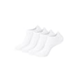 thumbnail image 3 of Hanes Moves Men's No-Show Socks Pack, 4-Pair , 360 Stretch, Lightweight, Moisture Wicking White 6-12, 3 of 3