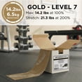 thumbnail image 3 of THERABAND Resistance Band Gold, Max, 25-Yd Roll, Latex-Free Elastic Exercise Band for Physical Therapy, Yoga, Pilates, Stretching, Home Workouts, Cut-to-Length, Color-Coded Resistance Levels, 3 of 10