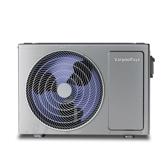 27000 BTU Swimming Pool Heater 7000 Gallon Above Ground Pool Heat Pump Heating or Cooling Electric Pool Heater For Inground Pool WiFi Control Schedule 120V
