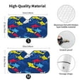 thumbnail image 3 of Disketp Windshield Sun Shade, Car Sun Shade For Front Window Cartoon Shark Sunshades Sun Visor Protector Blocks Uv Rays Foldable, 3 of 9