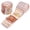 Color 6, variant on 84PCS Jelly Roll Fabric 2.5 Inch Precut Fabric Strips for Quilting, 100% Cotton Floral Patchwork Fabric Rolls for Sewing DIY Crafts, 14 Patterns