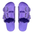 thumbnail image 2 of Yirtree 1 Pair Sandals Double Buckle Anti Skid Rubber Women's Comfort EVA Slides Sandals for Outdoor, 2 of 8