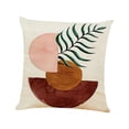 thumbnail image 3 of Funda de almohada suave Baoblaze Decoración del hogar 45X45 cm Estilo Geométrico Moderno, 3 of 8