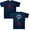 NavyBlue, variant on Evil Dead Burn Movie Merch T-shirt Summer Unisex 2026 Fashion Short-sleeved Casual Design Tee